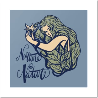 Nurture Nature Dryad Nature Nymph Posters and Art